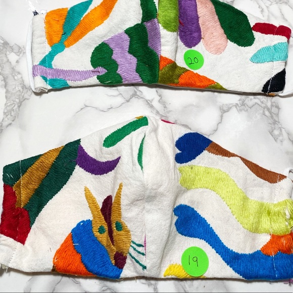 FACE MASK | ARTISAN | MEXICAN EMBROIDERED - Picture 2 of 15